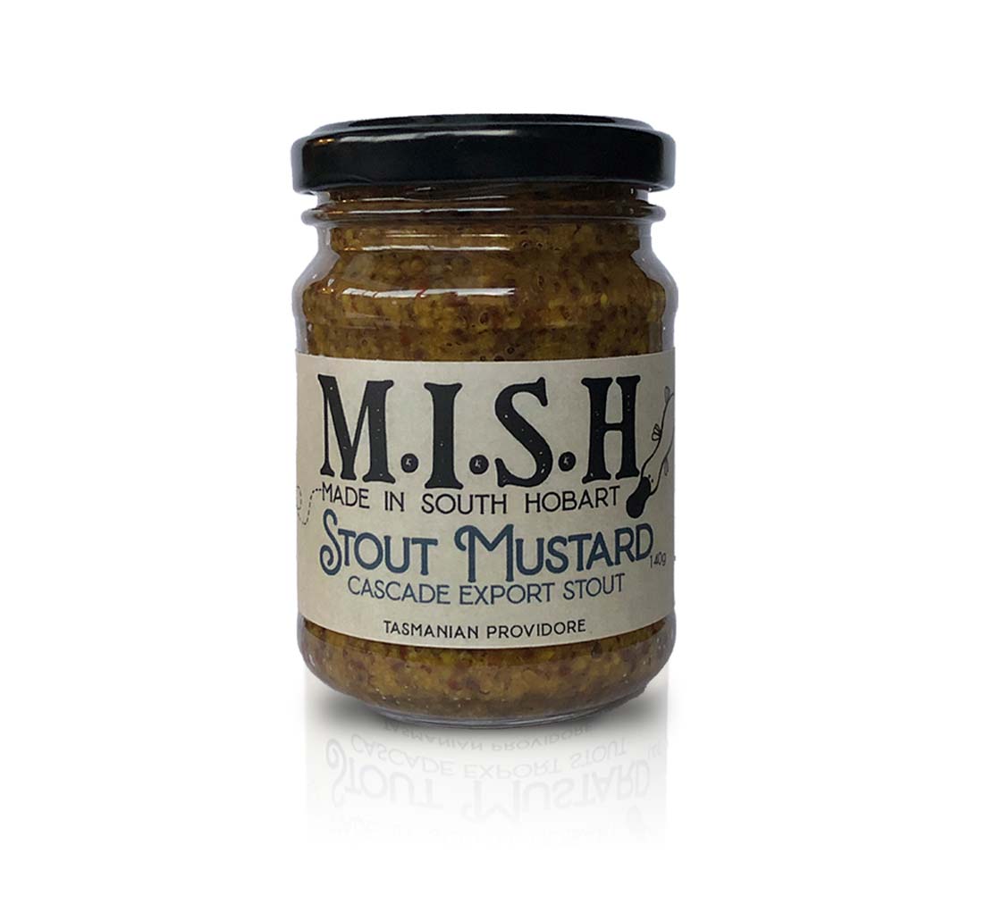 MISH Made in South Hobart Stout Mustard