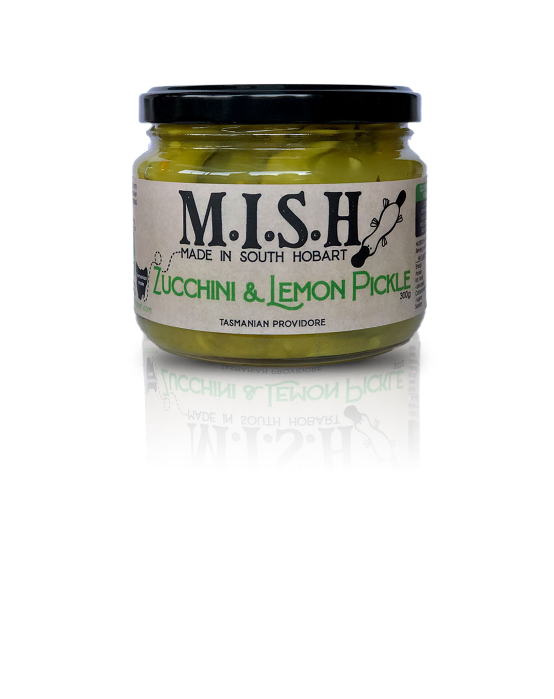 MISH Made in South Hobart Zucchini and Lemon Pickle